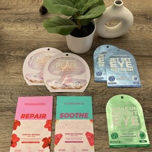 VITAMASQUES Face and Eye Masks Set